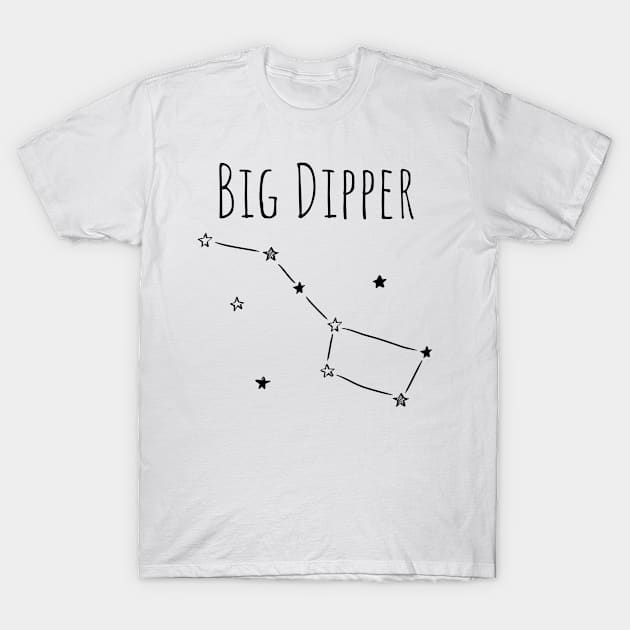 Big Dipper (v2) T-Shirt by bluerockproducts
